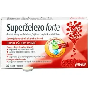 Favea Superželezo forte, 30 tablet