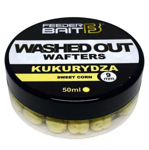 FeederBaits Washed Out Wafters 9mm - Sladká kukuřice