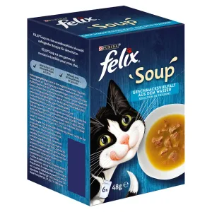 Felix polévky,  30 x 48 g  - 24 + 6 zdarma! - rybí výběr