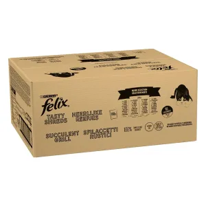 Jumbopack Felix „Tasty Shreds“ kapsičky 160 x 80 g - smíšený výběr #5899754
