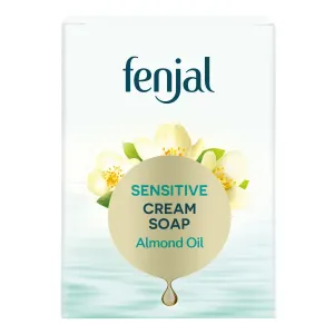 Fenjal Sensitive Cream Soap krémové mýdlo s blahodárným přírodním mandlovým olejem a aloe vera 100 g