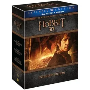 Hobit - Kompletní kolekce 1.-3., prodloužené verze 2D+3D verze (15BD) - Blu-ray