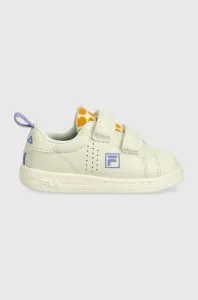 Dětské sneakers boty Fila FFK0114 CROSSCOURT 2 NT A velcro béžová barva, China