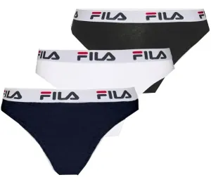 Fila 3 PACK - dámské kalhotky Brazilian FU6067/3-997 L