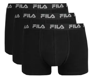 Fila 3 PACK - pánské boxerky FU5004/3-200 XL