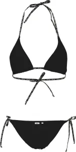 Dvoudílné plavky Fila Sibu černá barva, mírně vyztužený košík, FAW0478