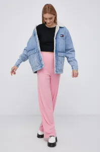 Kalhoty Fila dámské, růžová barva, hladké #3886171