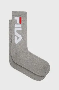 Ponožky Fila ( 2-pak) dámské, šedá barva