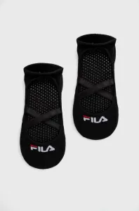 Ponožky Fila dámské, černá barva