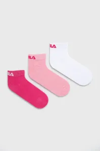 Ponožky Fila dámské, fialová barva