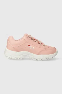 Sneakers boty Fila Strada růžová barva, 1010560
