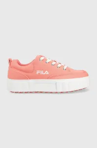 Tenisky Fila Sandblast dámské, růžová barva, FFW0062