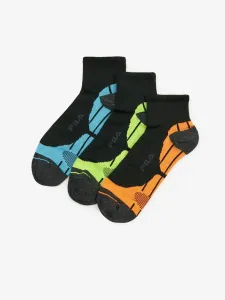 FILA Ponožky 3 páry Černá #2834713