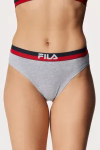 Dámské kalhotky  Underwear Grey String XS FILA