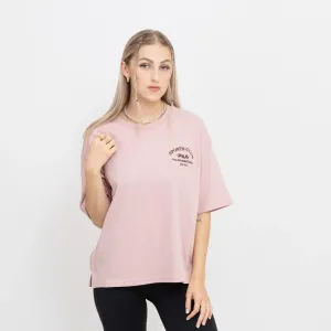 Bavlněné tričko Fila růžová barva #5068595