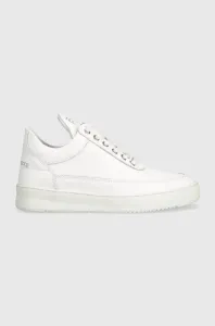 Kožené sneakers boty Filling Pieces Low Top Ripple Crumbs bílá barva, 25127541855037