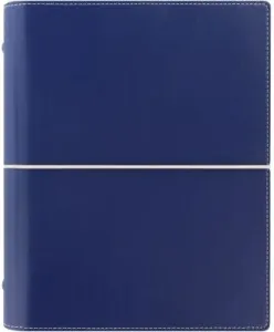 Diář Filofax Domino - Námořní modrá (kapesní)