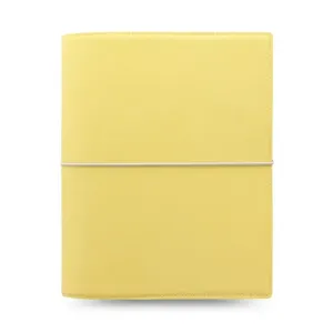 FILOFAX - Diář A5 Domino Soft - pastelově žlutý