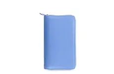 Filofax Saffiano ZIP A6 Compact týdenní 2024 modrý
