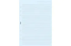 Filofax A5 linkovaný papír, modrý, 25 listů