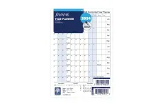 Filofax horizontální kalendář 2024 plánovací AJ - A5
