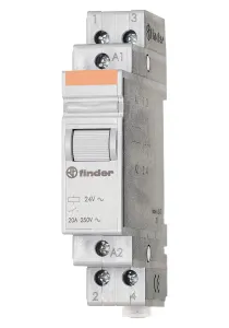 Finder 222482304000 Power Relay, Dpst-Nc, 20A, 230Vac