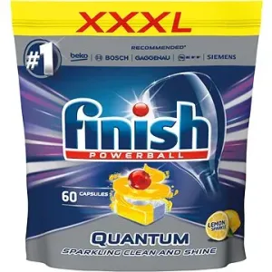 FINISH Quantum tablety do myčky nádobí Lemon Sparkle 60 ks