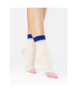 Fiore Purr 30 DEN G1142 Dámské ponožky, UNI, ecru