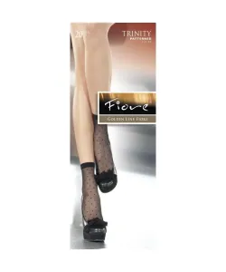 Fiore Trinity G1008 20 den dámské ponožky, UNI, černá #2285279