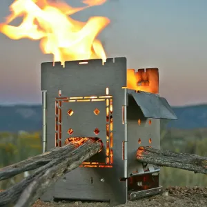 Firebox Outdoors Turistický vařič DŘÍVKÁČ Firebox G2 Folding Stove