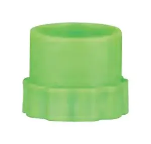 Fisnar 8001038 Syringe Barrel Tip Cap, Green, Pk50