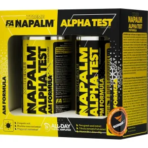 Fitness Authority Xtreme Napalm Alpha Test Velikost: 2x 120 tbl