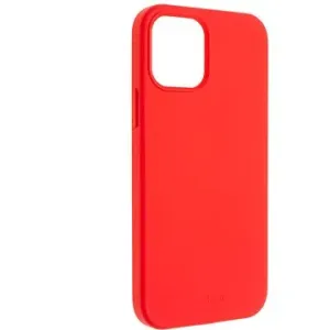 FIXED Flow Liquid Silicon case pro Apple iPhone 12/12 Pro červený