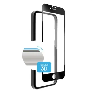 FIXED 3D FullGlue-Cover s aplikátorem pro Apple iPhone 7/8/SE (2020) černé