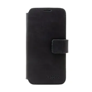 FIXED ProFit z pravé hovězí kůže pro Apple iPhone 7/8/SE (2020/2022) černé