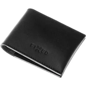 FIXED Wallet z pravé hovězí kůže černá