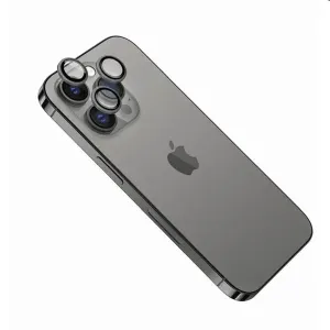 FIXED Ochranná skla čoček fotoaparátů pro Apple iPhone 13 Pro/13 Pro Max, šedá