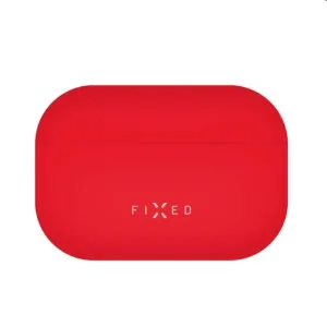 FIXED Silky Silikonové pouzdro pro Apple AirPods Pro 2, červené