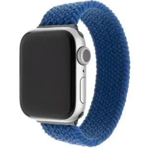 FIXED Elastic Nylon Strap pro Apple Watch 38/40/41mm velikost S modrý