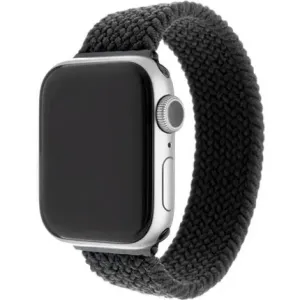 FIXED Elastic Nylon Strap pro Apple Watch 38/40/41mm velikost XL černý
