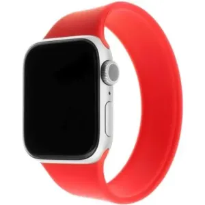 FIXED Elastic Silicone Strap pro Apple Watch 38/40/41mm velikost XS červený