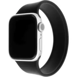 FIXED Elastic Silicone Strap pro Apple Watch 42/44/45/Ultra 49mm velikost L černý