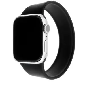 FIXED Elastic Silicone Strap pro Apple Watch 42/44/45/Ultra 49mm velikost S černý