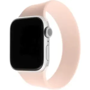 FIXED Elastic Silicone Strap pro Apple Watch 42/44/45/Ultra 49mm velikost XS růžový