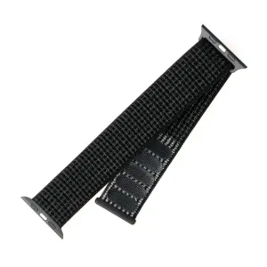 FIXED Nylon Strap nylonový pásek pro Apple Watch 38/40/41mm reflexně černý