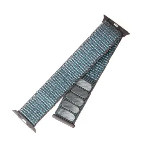 FIXED Nylon Strap nylonový pásek pro Apple Watch 42/44/45mm temně šedý