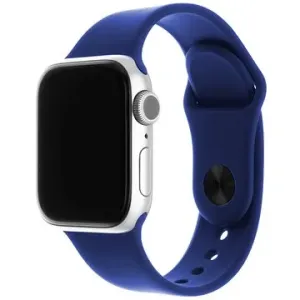 FIXED Silicone Strap set silikonových řemínků Apple Watch 42/44/45mm oceánsky modrý