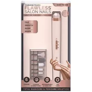 Flawless Finishing Touch Salon Nails domácí elektrická manikúra
