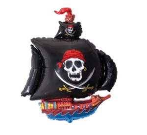 Flexmetal Fóliový balón - pirátská loď #4173743