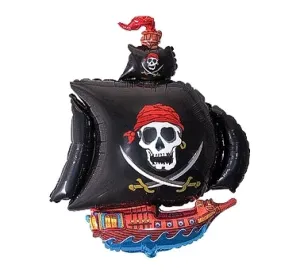 Flexmetal Mini fóliový balón - Pirátská loď